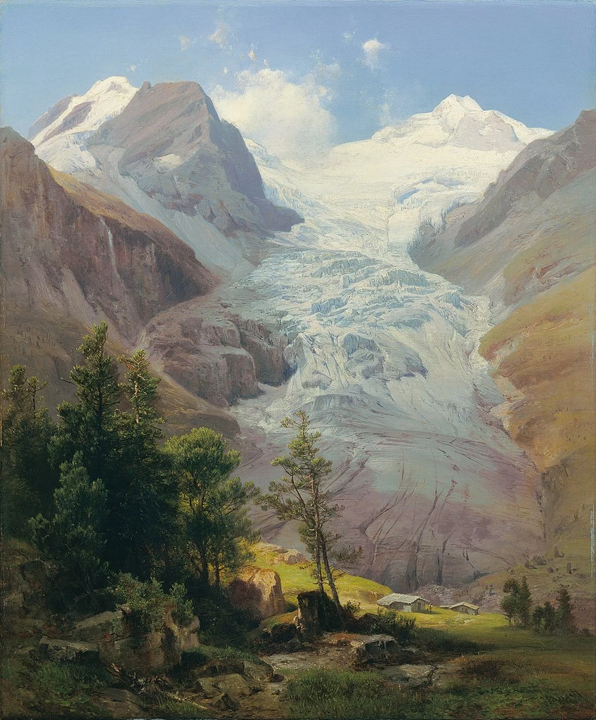 Il ghiacciaio del Palü - Österreichische Galerie Belvedere, Vienna